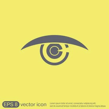Eye icon Stock Illustration