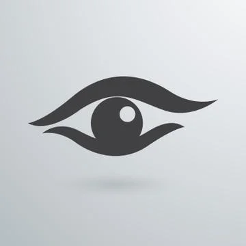 Eye icon Illustrazione stock