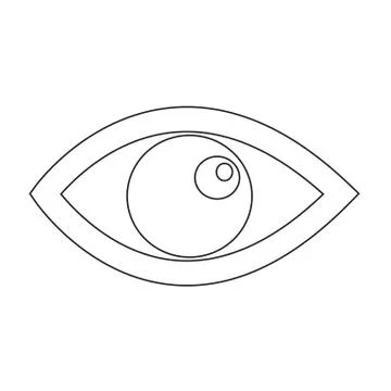 Eye icon Stock Illustration