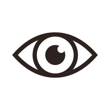 Eye icon Stock Illustration