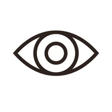 Eye icon Stock Illustration