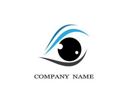 Eye icon illustration Illustrazione stock