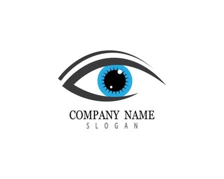 Eye icon illustration Stock Illustration