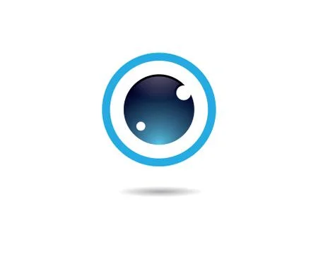 Eye icon illustration Stock Illustration