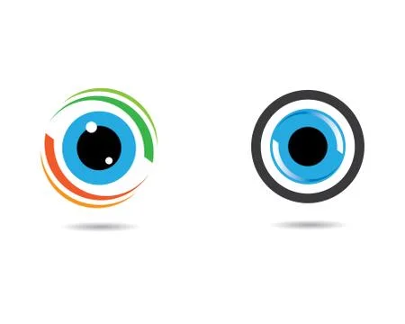 Eye icon illustration Stock Illustration