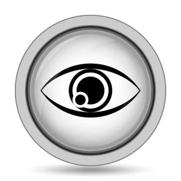 Eye icon. Internet button on white background.. Stock Illustration
