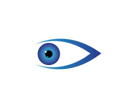 Eye icon Logo vector Template illustration Stock Illustration