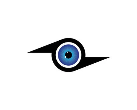 Eye icon Logo vector Template illustration Stock Illustration