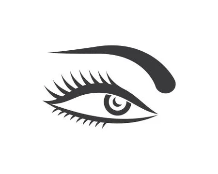Eye icon Logo vector Template illustration Stock Illustration