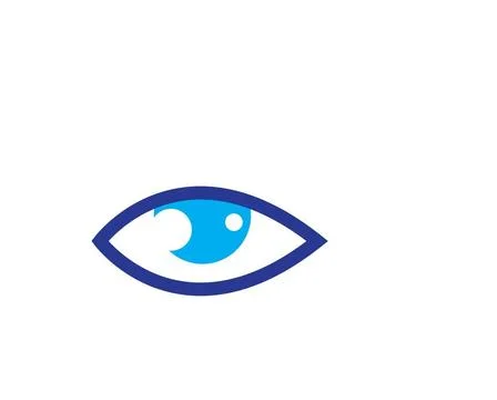 Eye icon Logo vector Template illustration Eye icon Logo vector Template i... Stock Photos