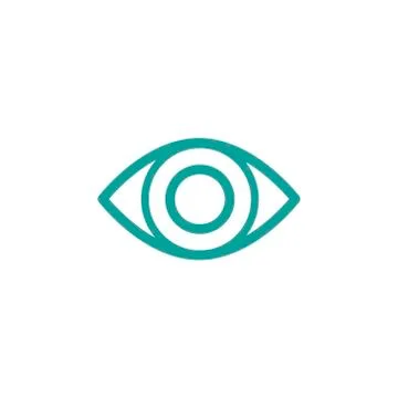 Eye icon sign Stock Illustration