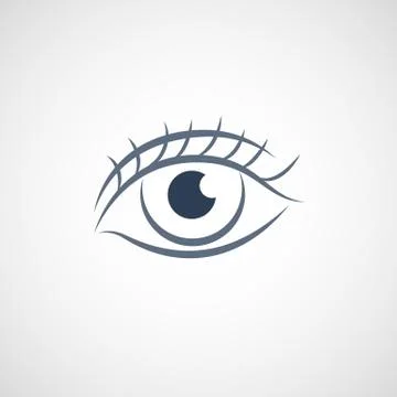 Eye icon - vector Stock Illustration
