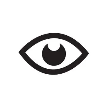 Eye icon - vector Stock Illustration