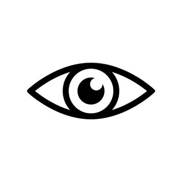 Eye icon - vector Stock Illustration