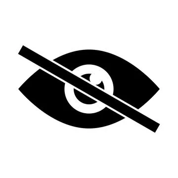 Eye icon vector Stock Illustration