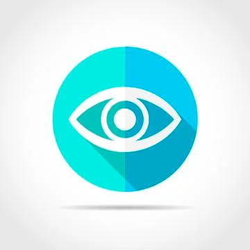 Eye icon. Vector illustration. Stock Illustration