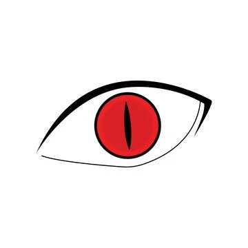 Eye icon vector template Stock Illustration
