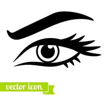Eye icon vector. Third option. Stock Illustration