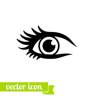Eye icon vector. thirteenth set. Stock Illustration