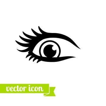 Eye icon vector. twelfth set. Ilustração Stock