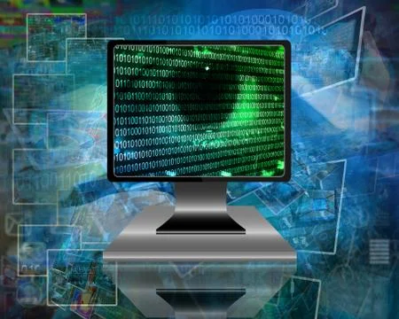 The eye of the internet 스톡 일러스트