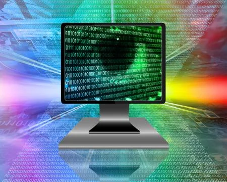 The eye of the internet イラスト素材