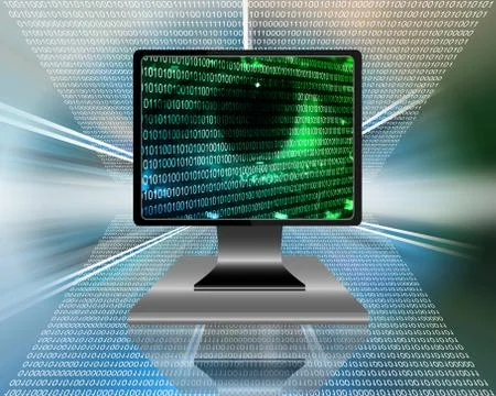 The eye of the internet 스톡 일러스트