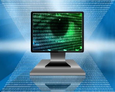 The eye of the internet Stock-Illustration