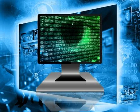 The eye of the internet 스톡 일러스트