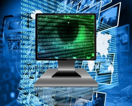 The eye of the internet イラスト素材