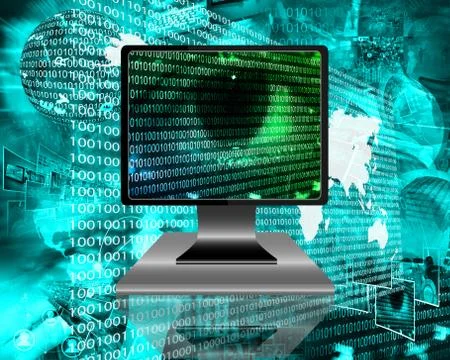 The eye of the internet イラスト素材