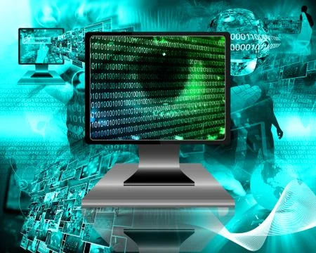 The eye of the internet イラスト素材