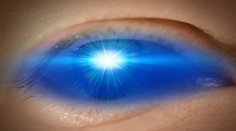 Eye of lensflare Stock Footage 8994775