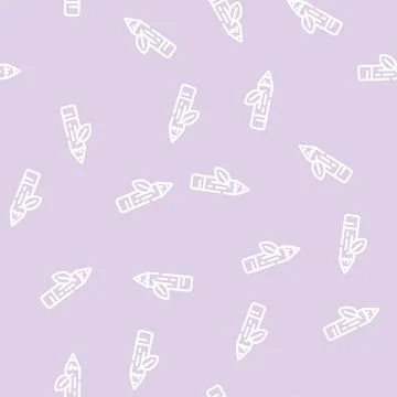 Eye liner line vector seamless pattern イラスト素材