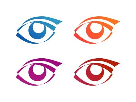 Eye logo conception イラスト素材
