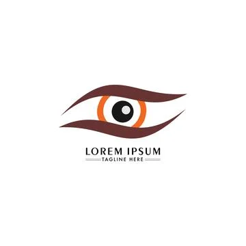 Eye Logo Design Template, Creative Vision Logotype concept. Colorful Eye Lo.. 스톡 일러스트