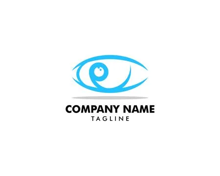 Eye Logo design vector template Stock Illustration