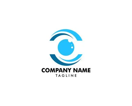 Eye Logo design vector template Stock Illustration