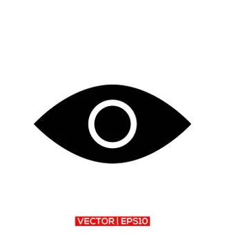 Eye Logo Icon Vector Stock Illustration