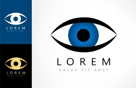 Eye logo Stock Illustration
