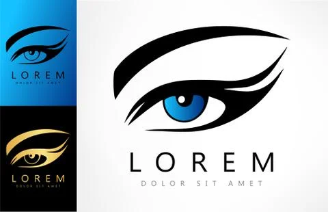 Eye logo Stock Illustration