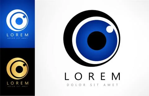 Eye logo Stock Illustration