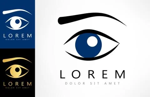Eye logo Stock Illustration