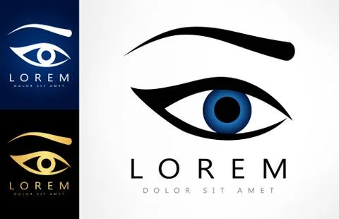 Eye logo Stock Illustration