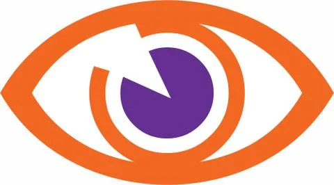 Eye logo Stock Illustration