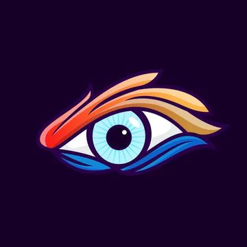 Eye logo Stock Illustration