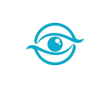 Eye logo vector Stock Illustration
