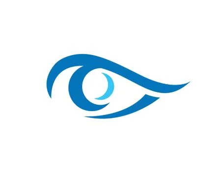 Eye logo vector Stock Illustration