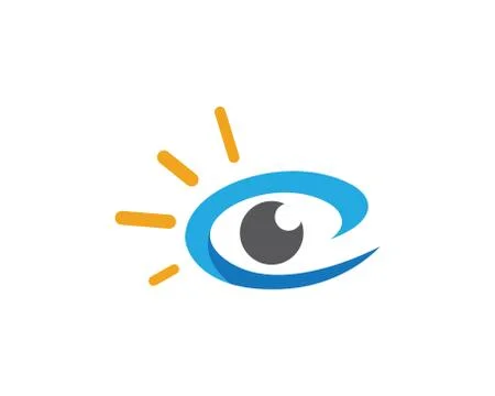 Eye logo vector Stock Illustration