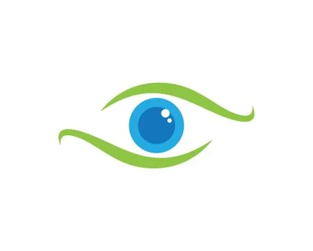 Eye logo vector Stock Illustration